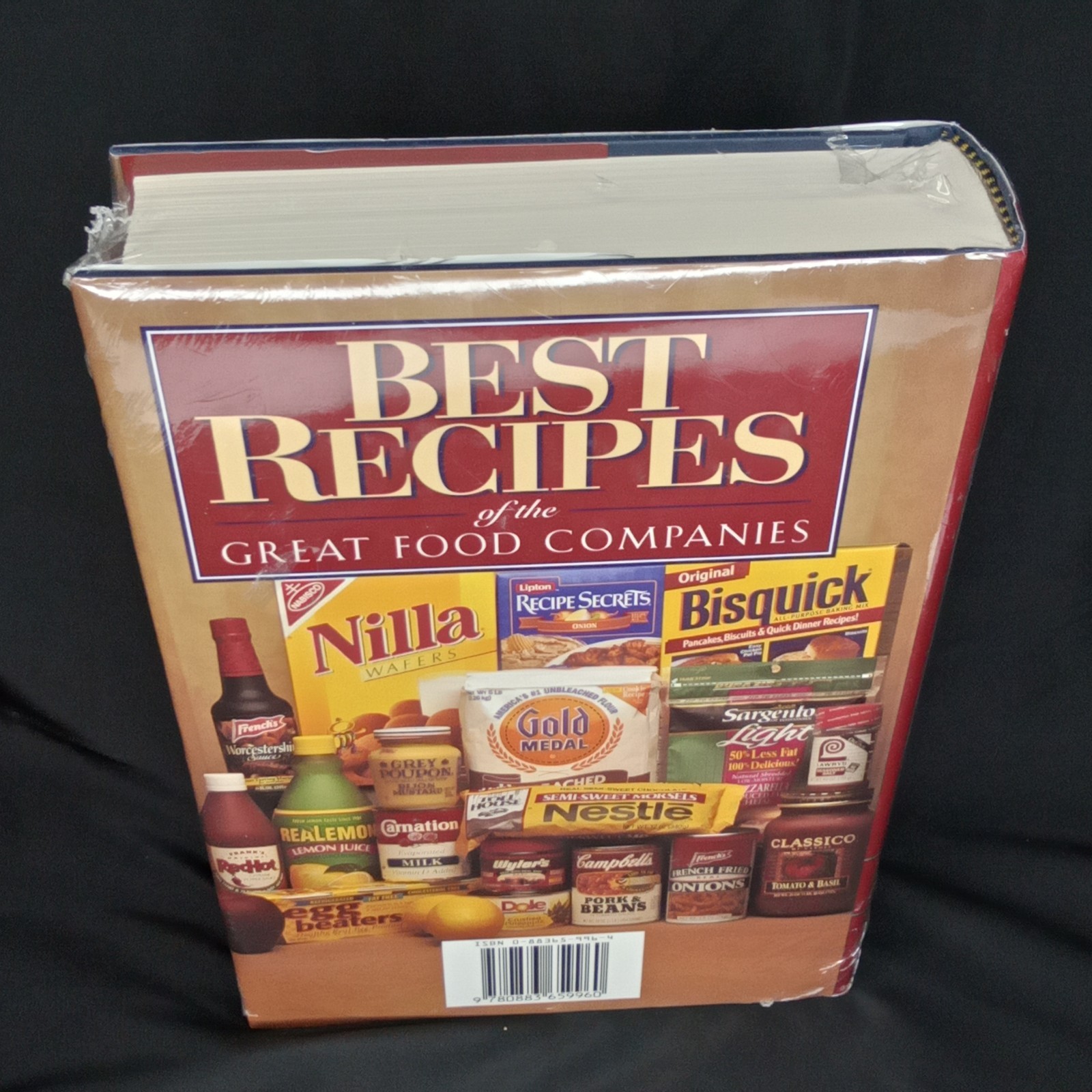 Vintage 1992 Cookbook Best Recipes Hardcover 512 Pages Sealed