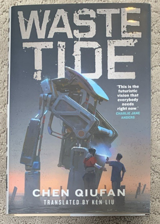 Waste Tide by Chen Quifan – Futuristic Sci-Fi Novel – Hardcover Book – NEW