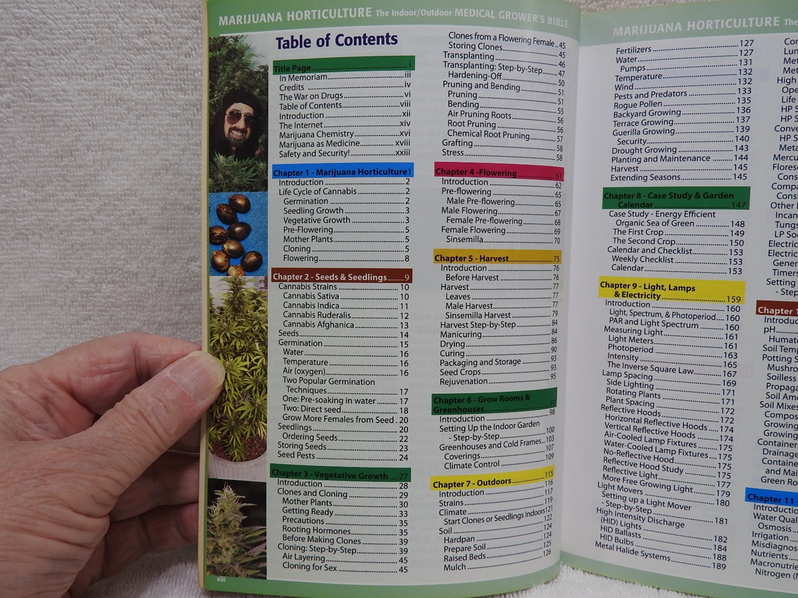 Marijuana Horticulture by Jorge Cervantes 512 Pages Expanded 2006 1st Edition 👀