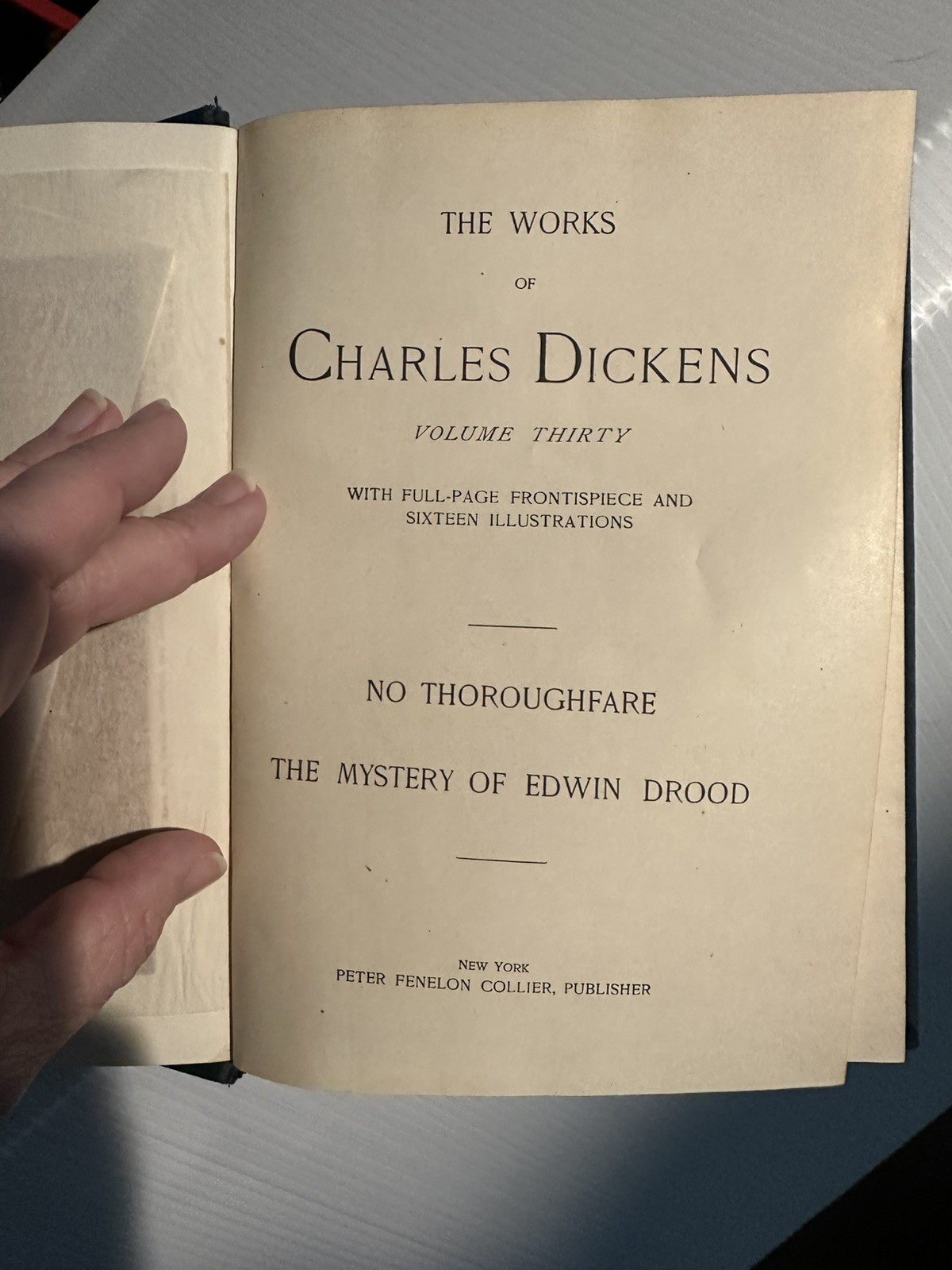 THE WORKS OF CHARLES DICKENS 1911 Collier 25 Volumes Set Vintage Lot