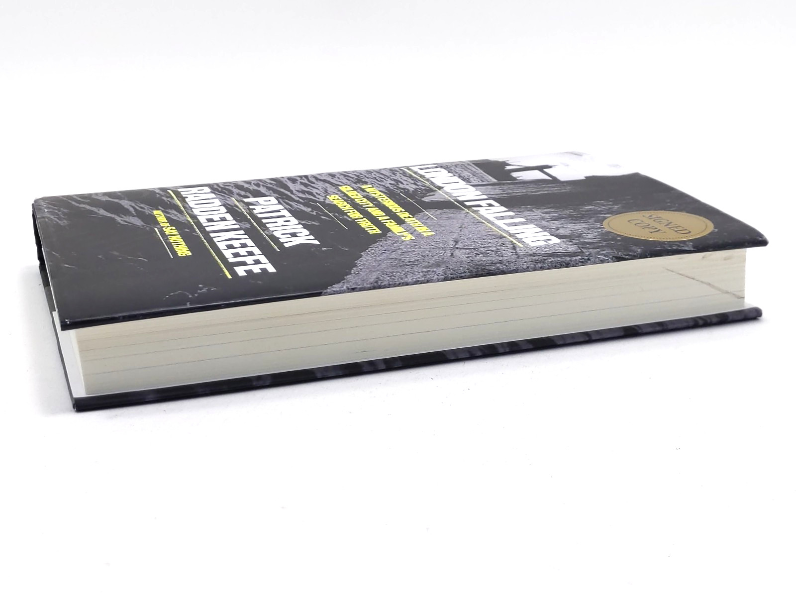 London Falling by Patrick Radden Keefe Signed – Hardcover