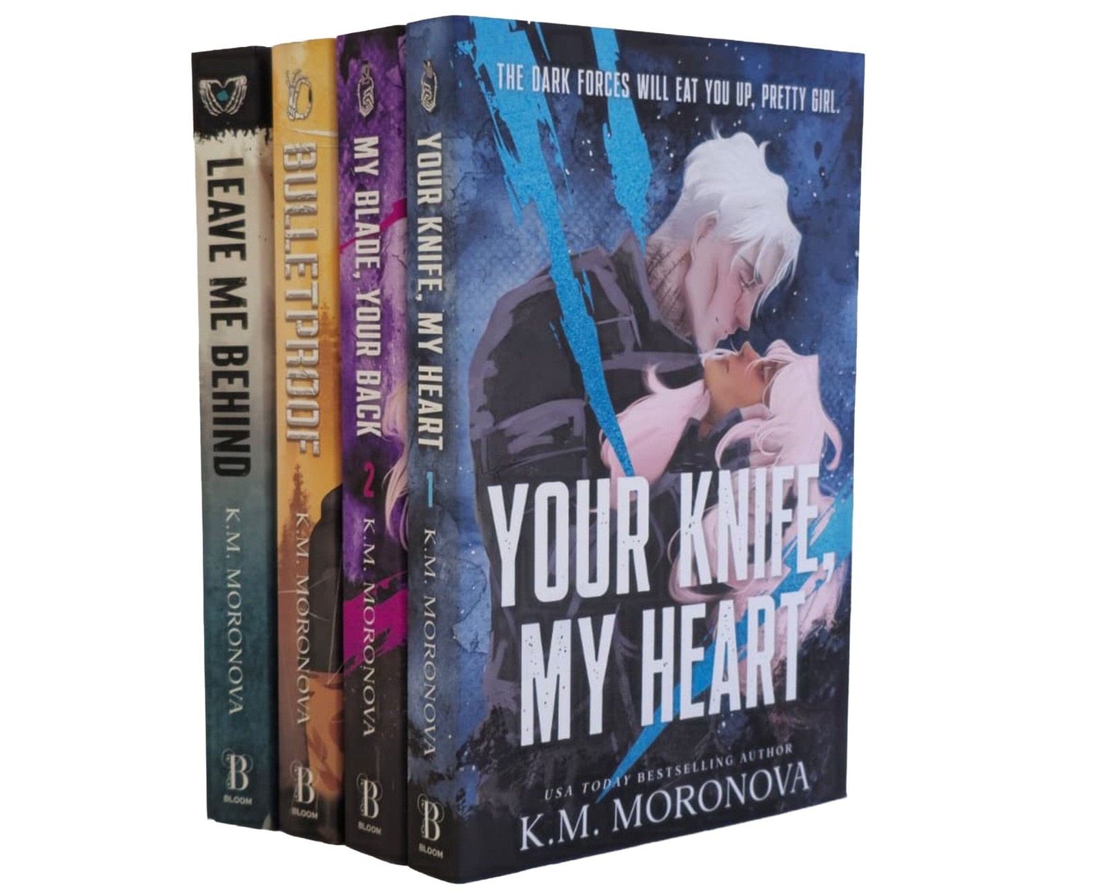 Dark Forces Series by K.M. Moronova 4 Books Set – Fic – PB