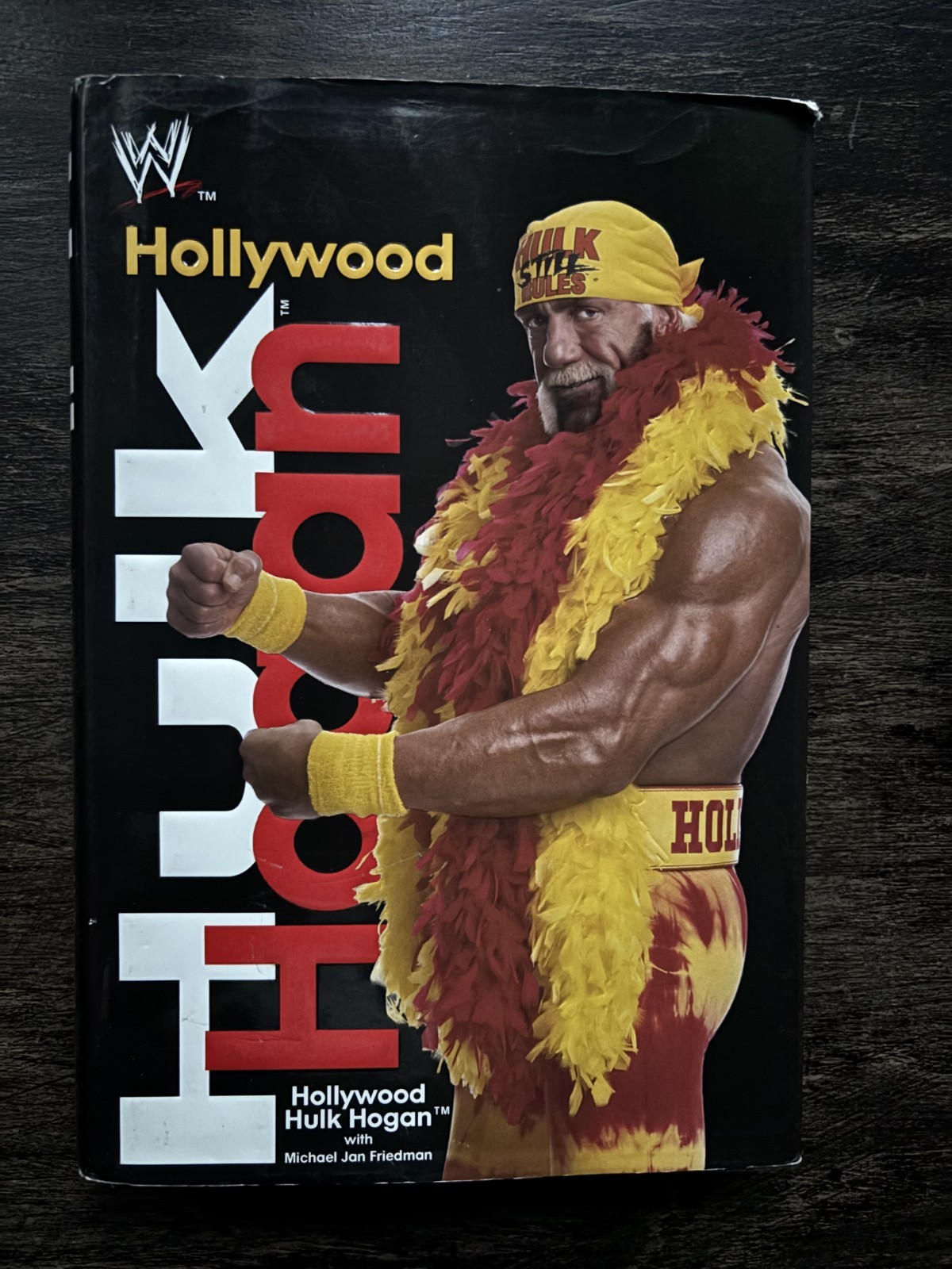 Hollywood Hulk Hogan 2002 Autobiography Hardcover Book WWE