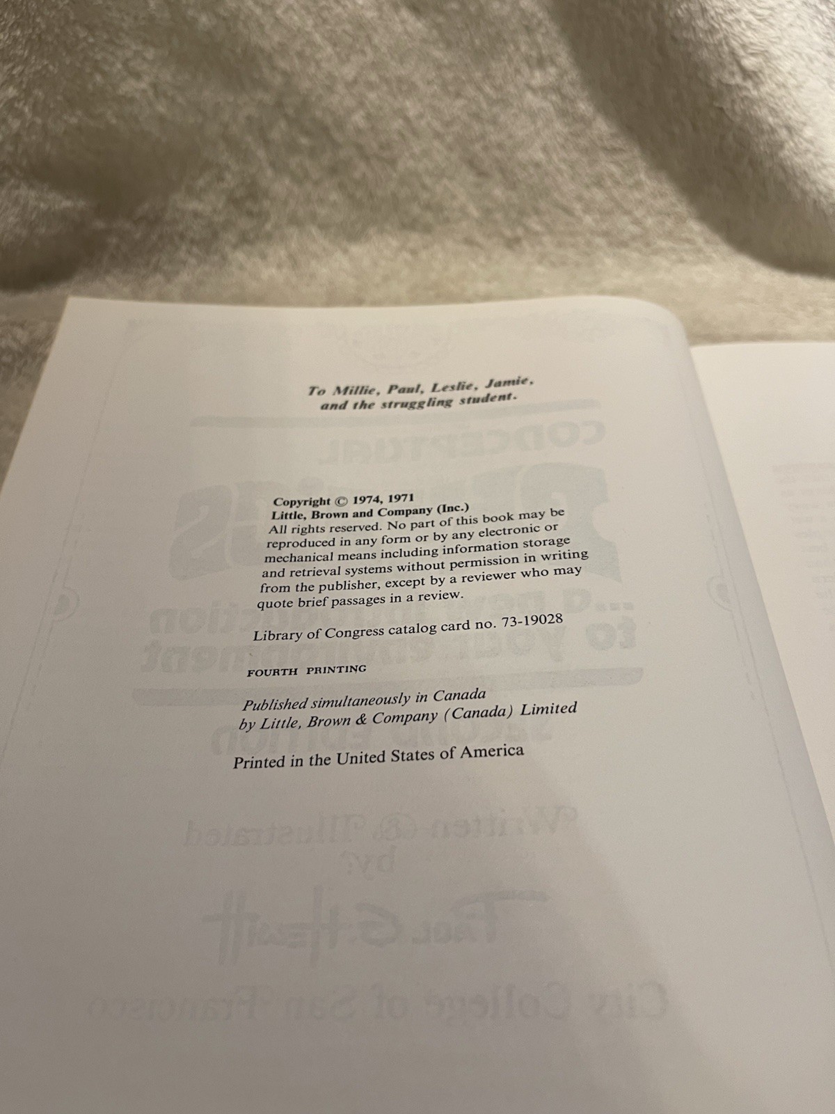 Conceptual Physics A New Introduction To Your Environment By Paul G. Hewitt 1974