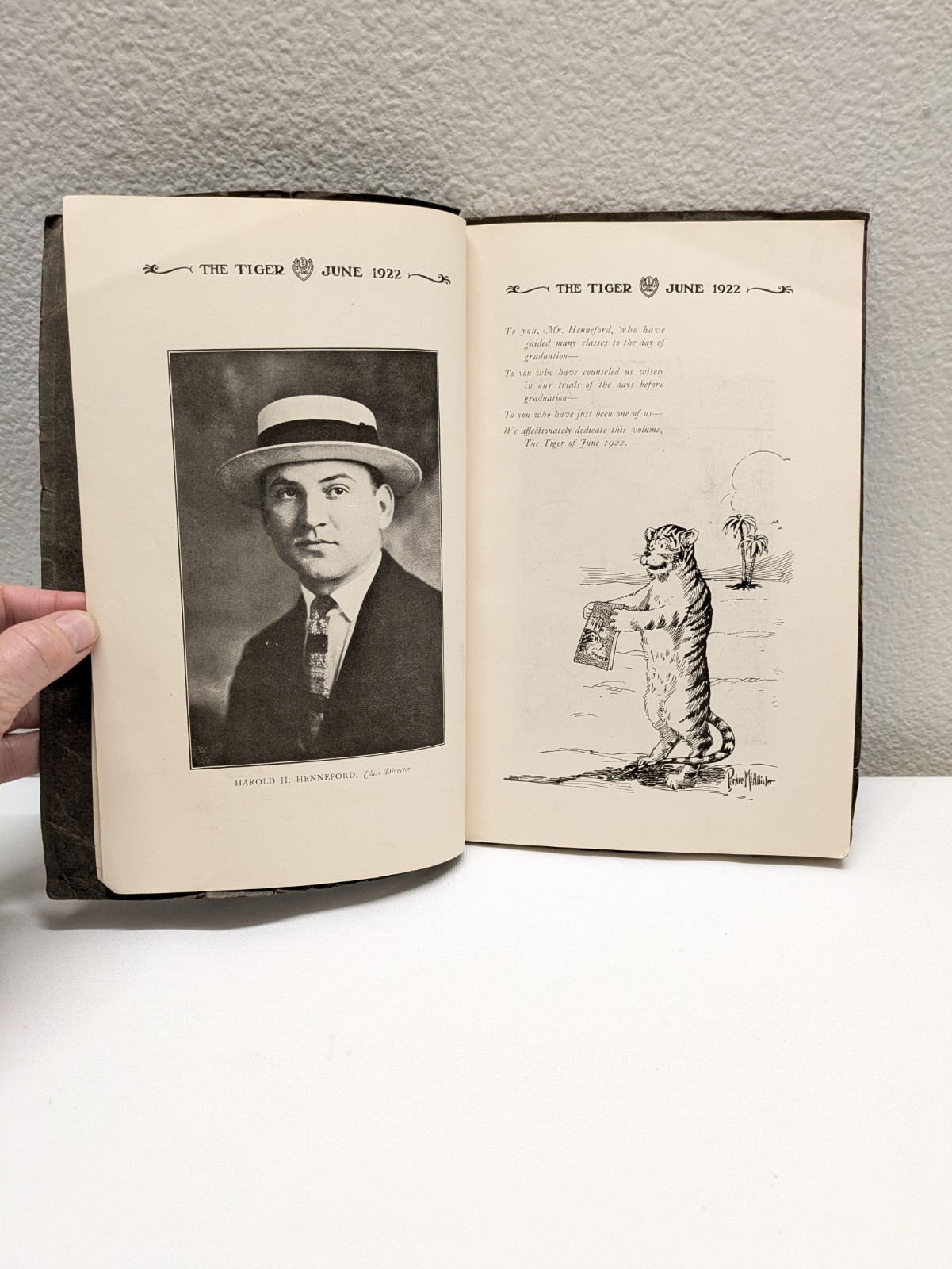 Vintage! Rare! Lewis And Clark High School Spokane Washington 1922 Annual! 📖 🐅