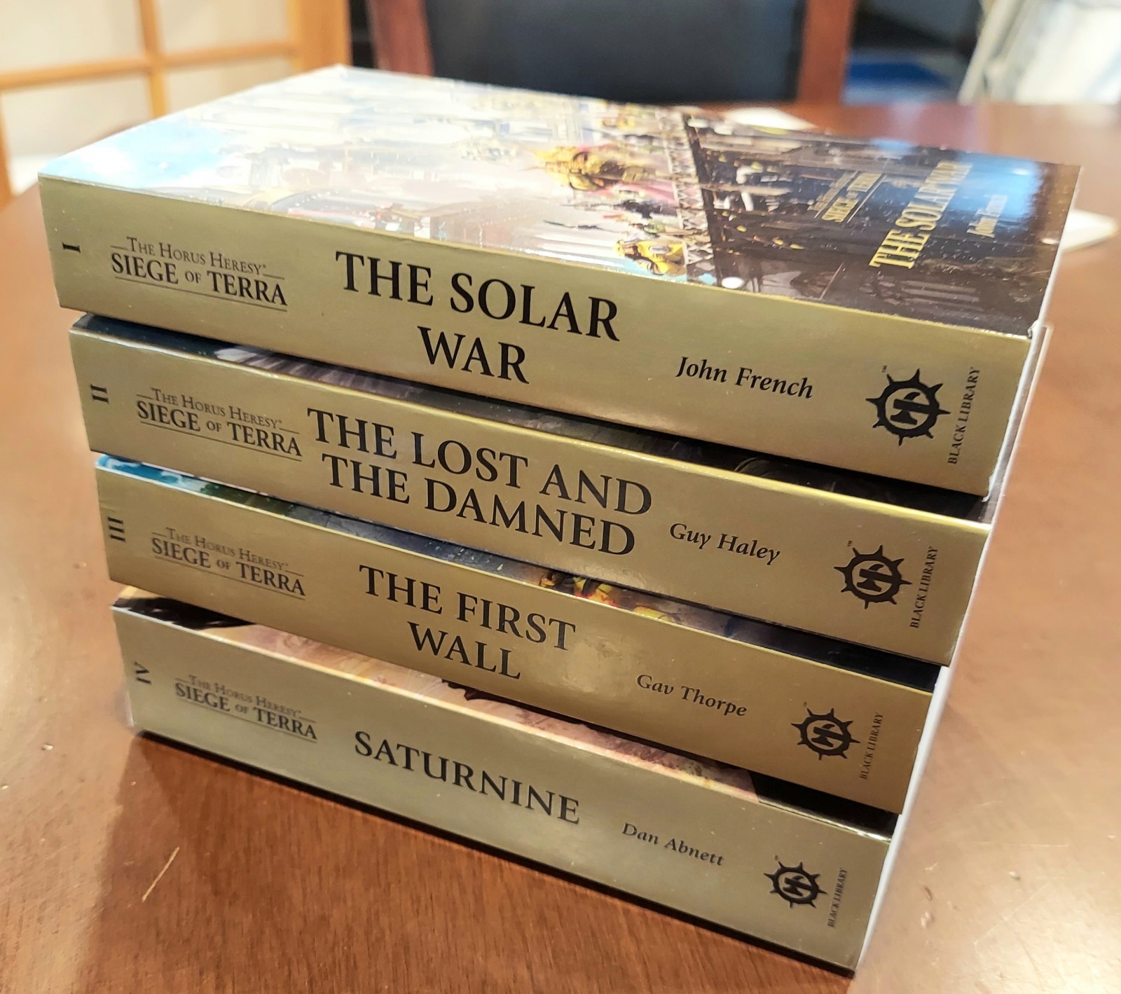 Siege Of Terra Books 1-4 Warhammer Horus Heresy PB Lot