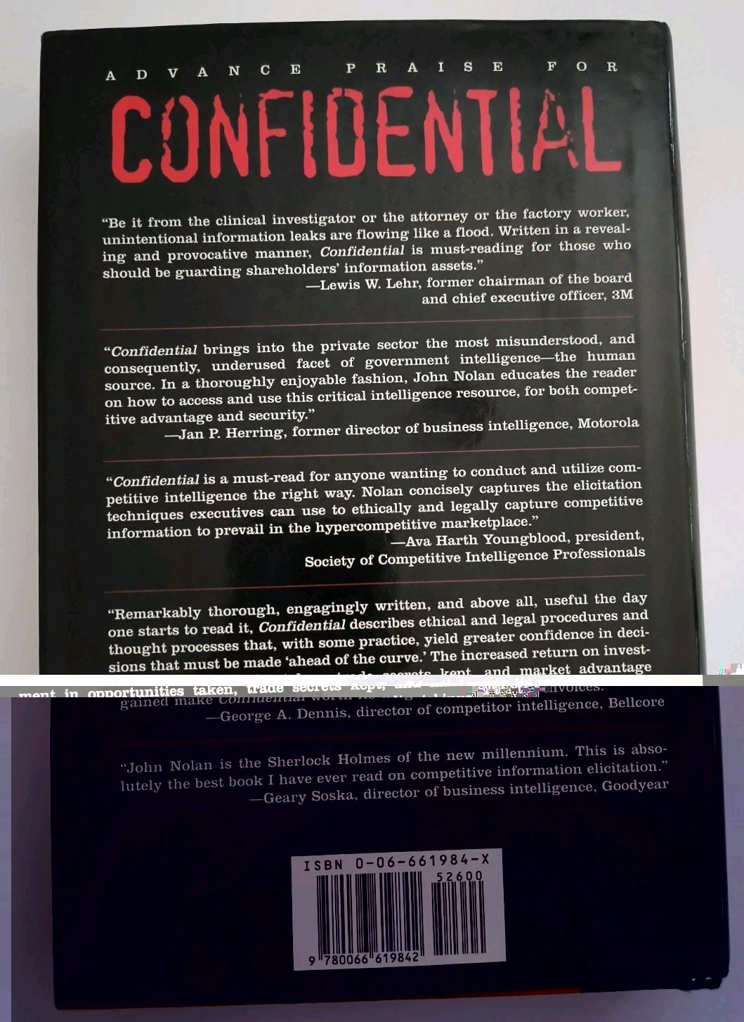 Confidential : How to Uncover Your Competitor’s Top Business Secrets Legally