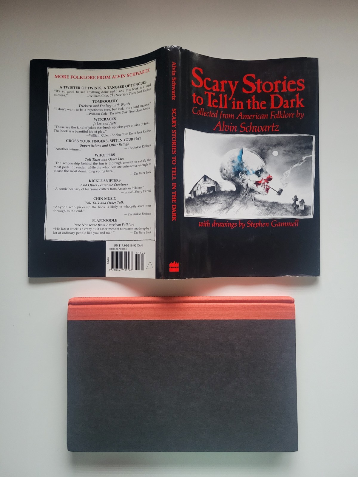 1981 1ST EDITION HARDCOVER SCARY STORIES TO TELL IN THE DARK ALVIN SCHWARTZ VG
