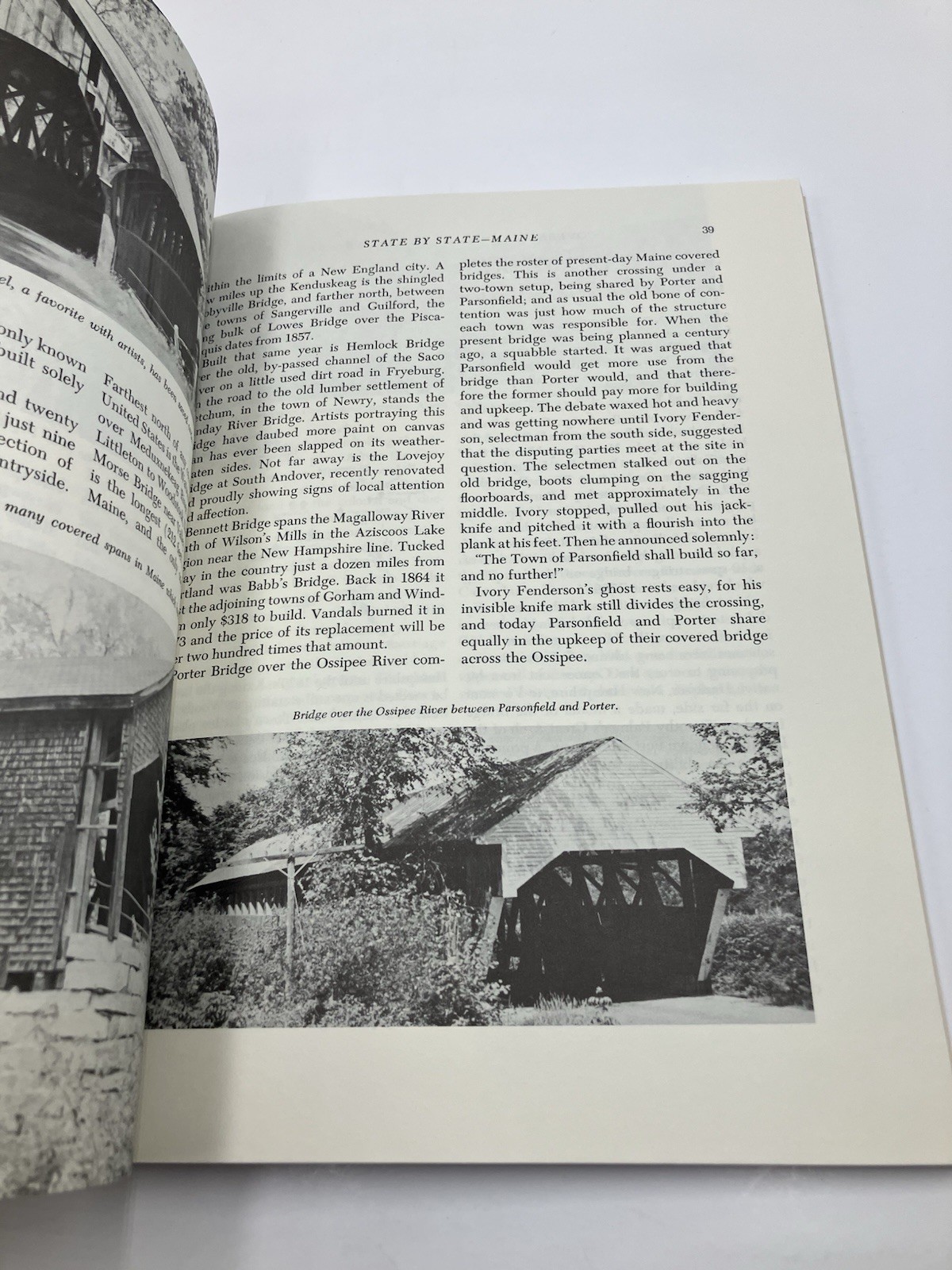 Covered Bridges of The Northeast Revised Builders Tools Vintage PB Richard Allen