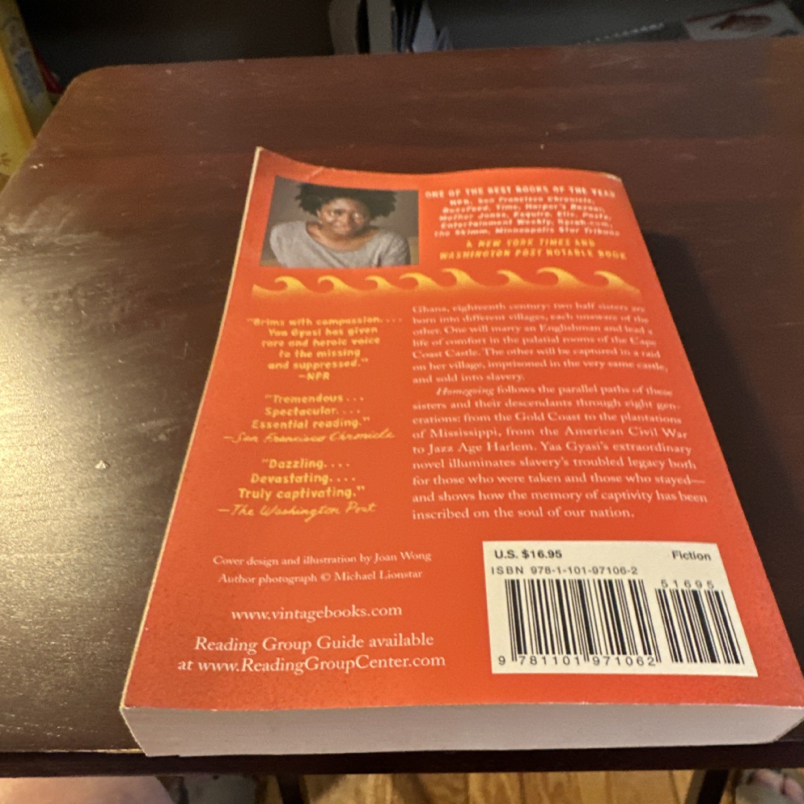 Vintage Books Homegoing Yaa Gyasi Trade Paperback 2016 African American Fiction
