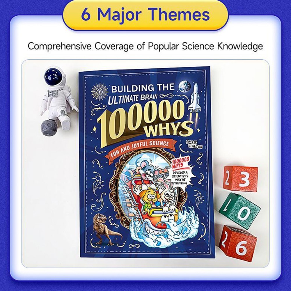 Children’s Encyclopedia 100000 Whys Kids Book Ages 6-12 Extracurricular Reading