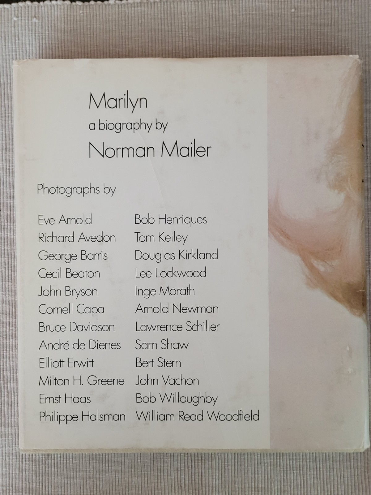 Marilyn Norman Mailer 1st Printing HC/DJ First Edition Marilyn Monroe Book