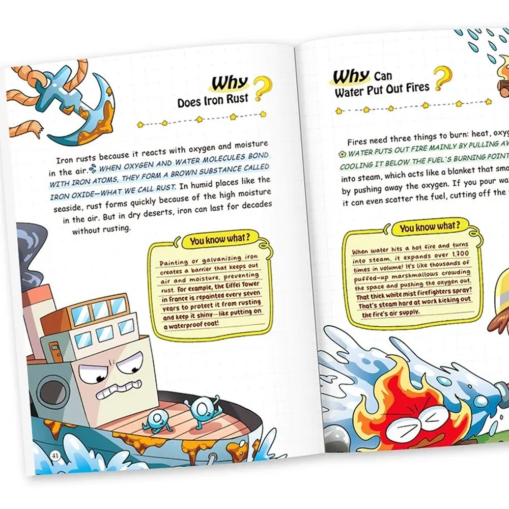 Children’s Encyclopedia 100000 Whys Kids Book Ages 6-12 Extracurricular Reading