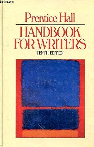 Prentice Hall handbook for wri – VERY GOOD