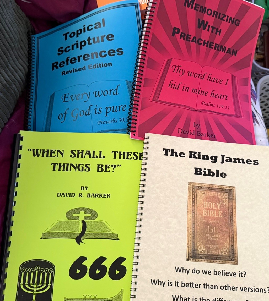 Christian Bible Study Guide Lot Spiralbound David Barker Ernest Gambrell Rev Ed
