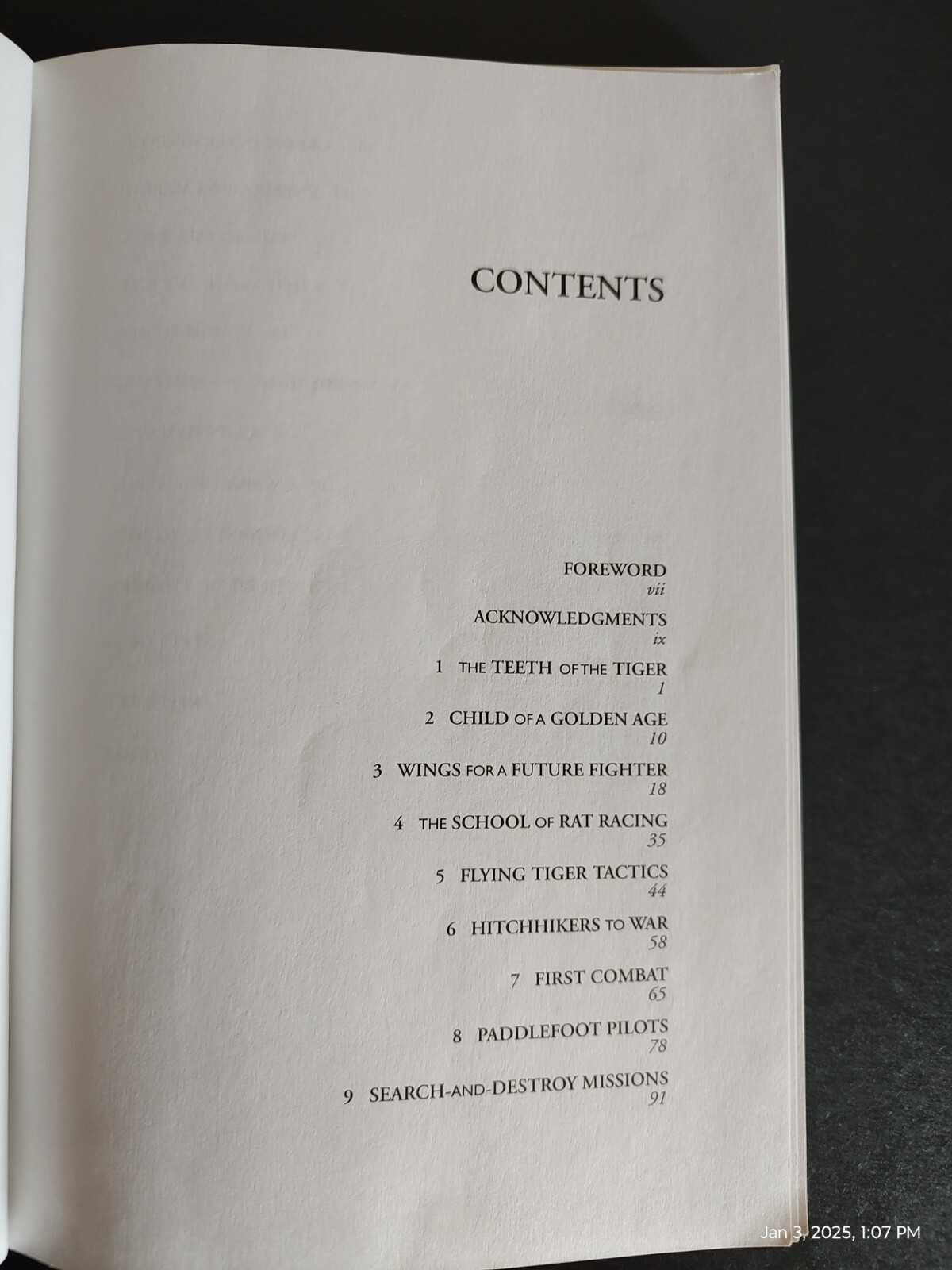 Into the Teeth of the Tiger, 256 pages, © with new material 1997, 1st © 1986