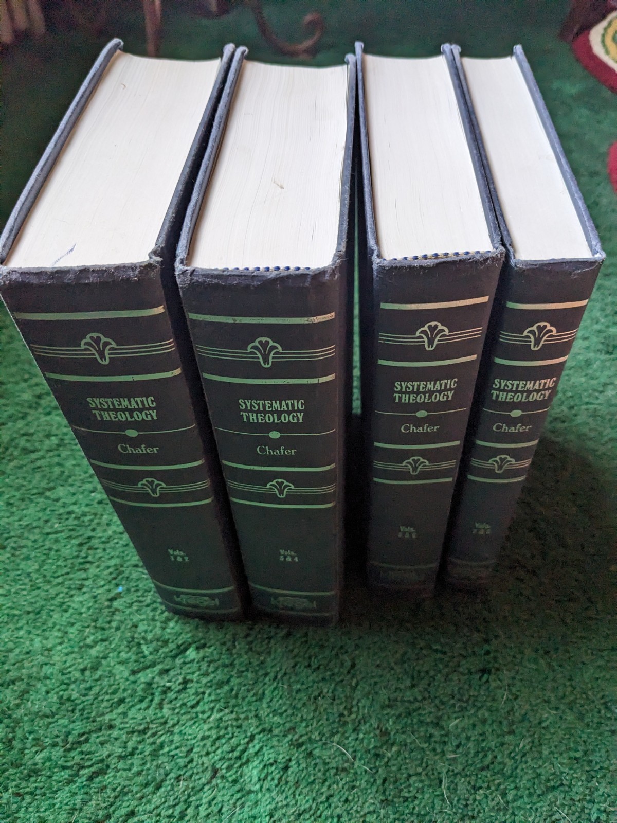 Lewis Sperry Chafer Systematic Theology Volumes 1-8 In 4 Vol. Set Hardcover GUC