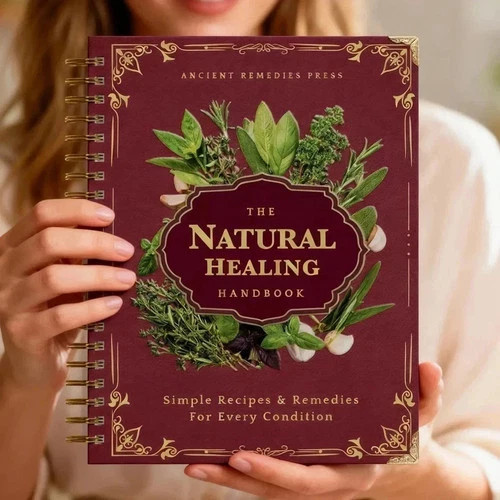 The Natural Healing Handbook Spiral Bound Guide For Herbal Remedies And Natural.