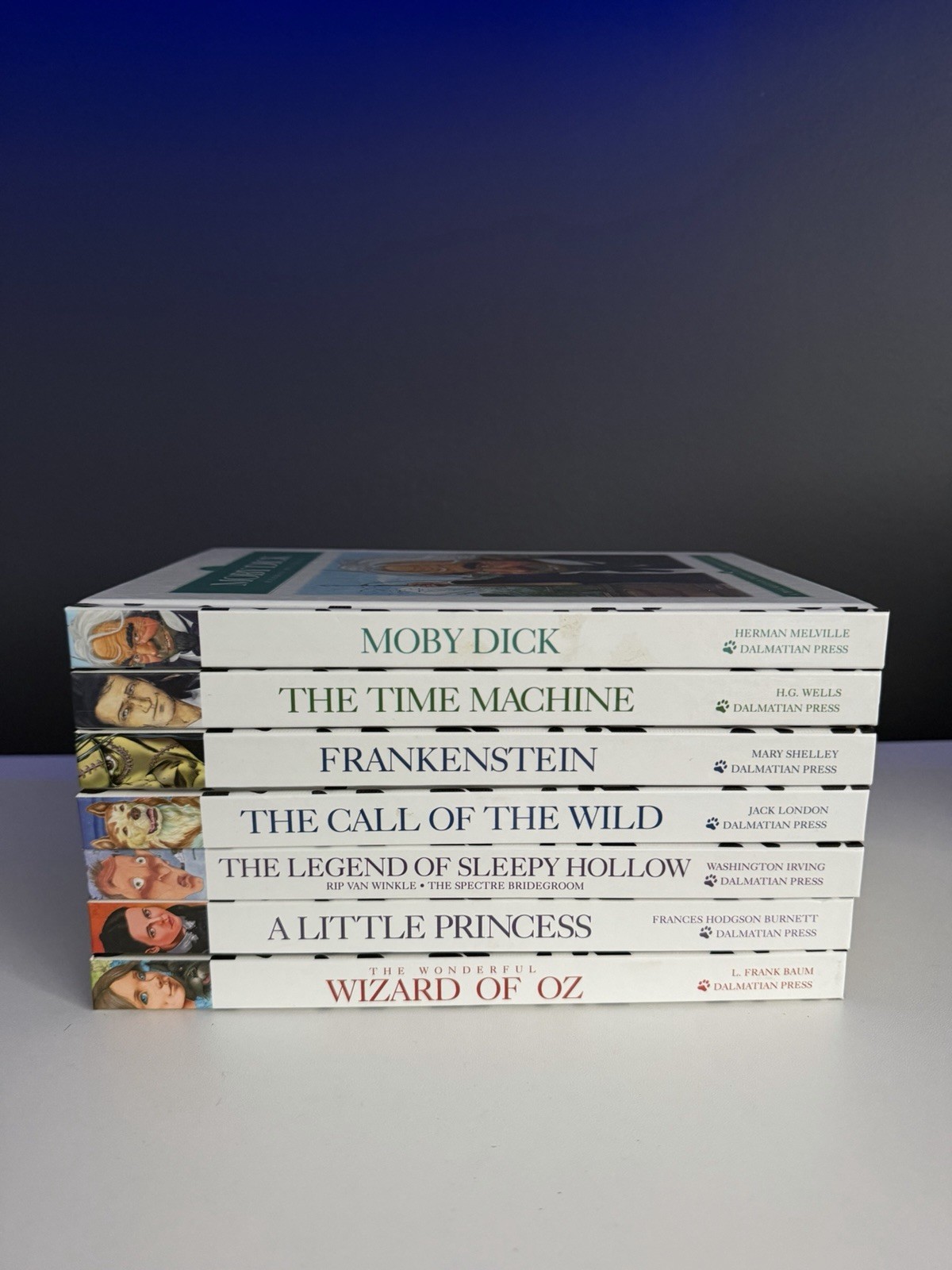 7 Dalmatian Press Children’s Classics Hardcover Book Lot Wizard Oz