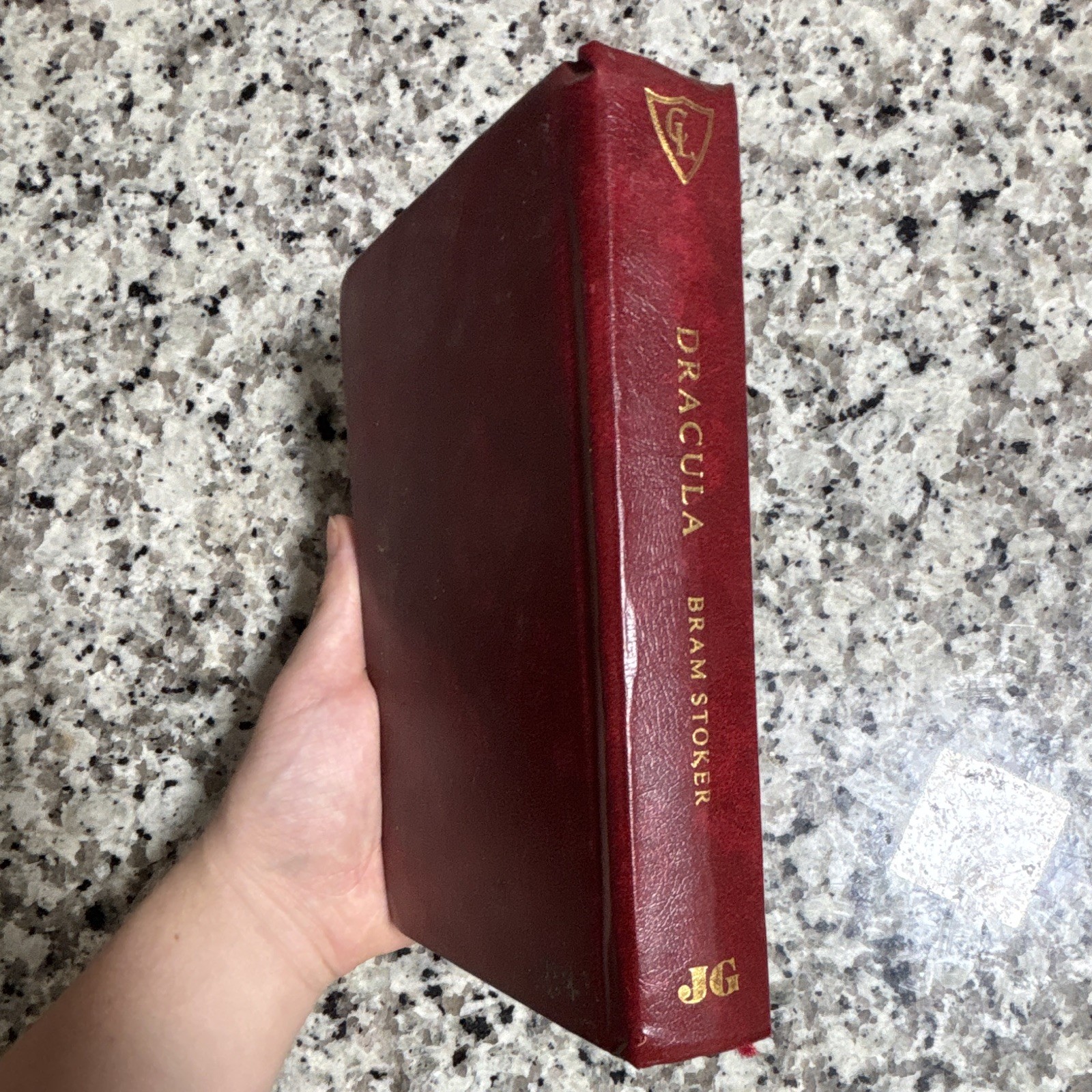 Dracula Bram Stoker Unabridged Leatherback – JG Press Classic Library