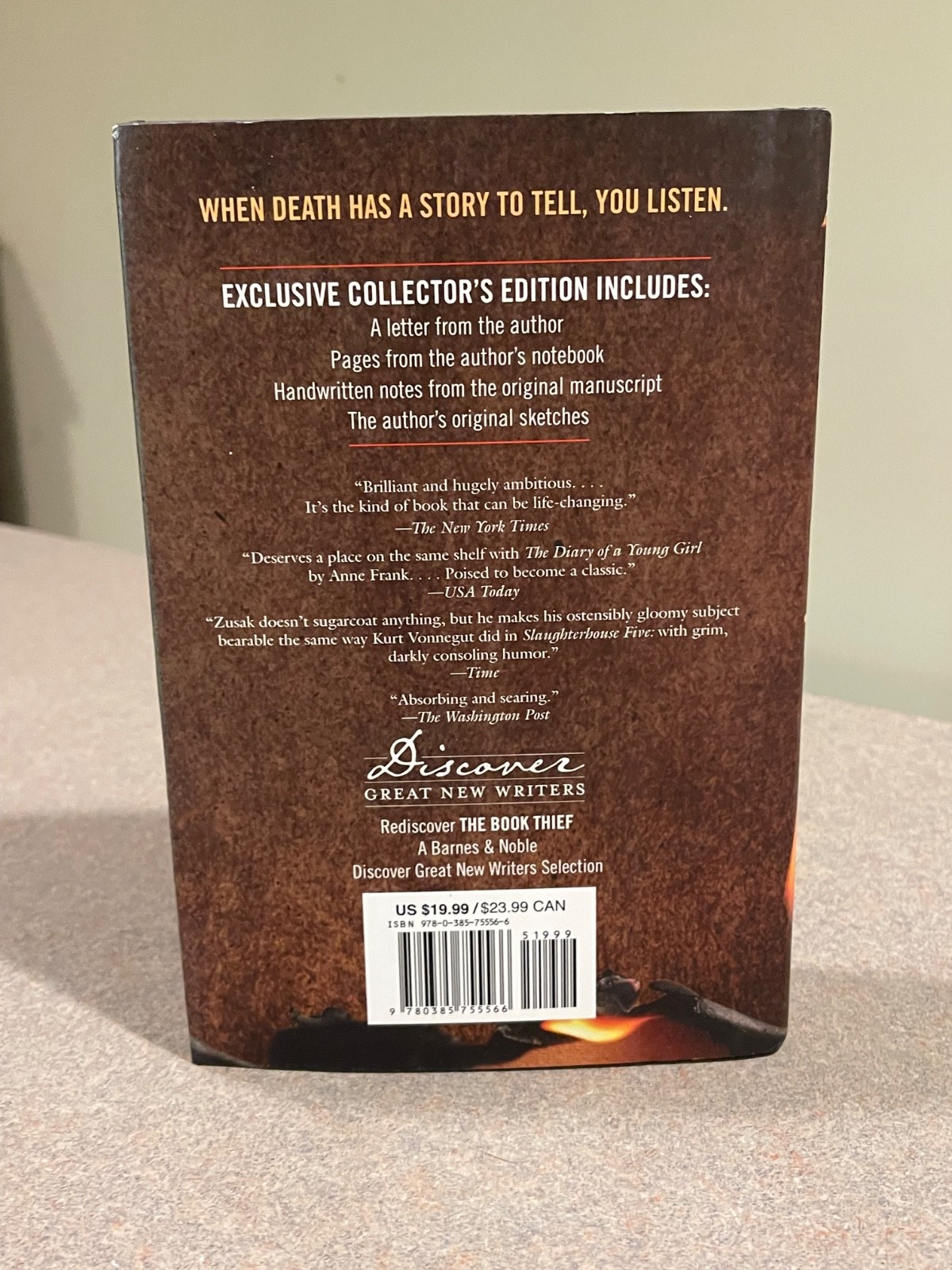 The Book Thief by Markus Zusak (Exclusive Collector’s Edition 1st Printing HC)