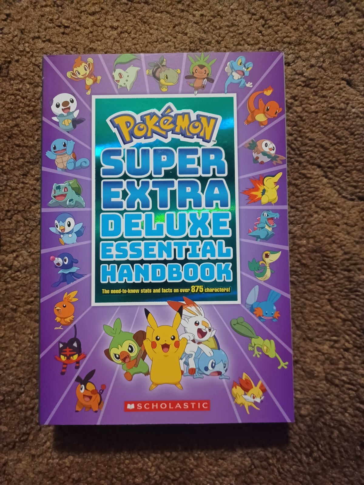 Pokemon Lot Coloring Book & Handbook Paperbacks Nintendo Scholastic 2020s Game