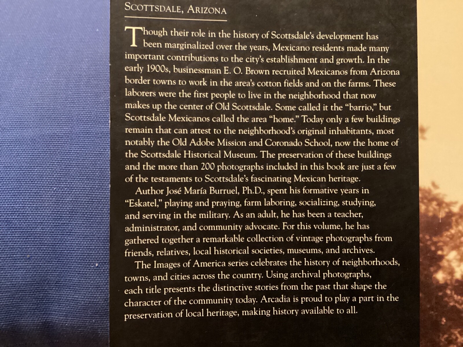 MEXICANS IN SCOTTSDALE, 2007 IMAGES OF AMERICA PAPERBACK, 128 PAGES/FREE POSTAGE