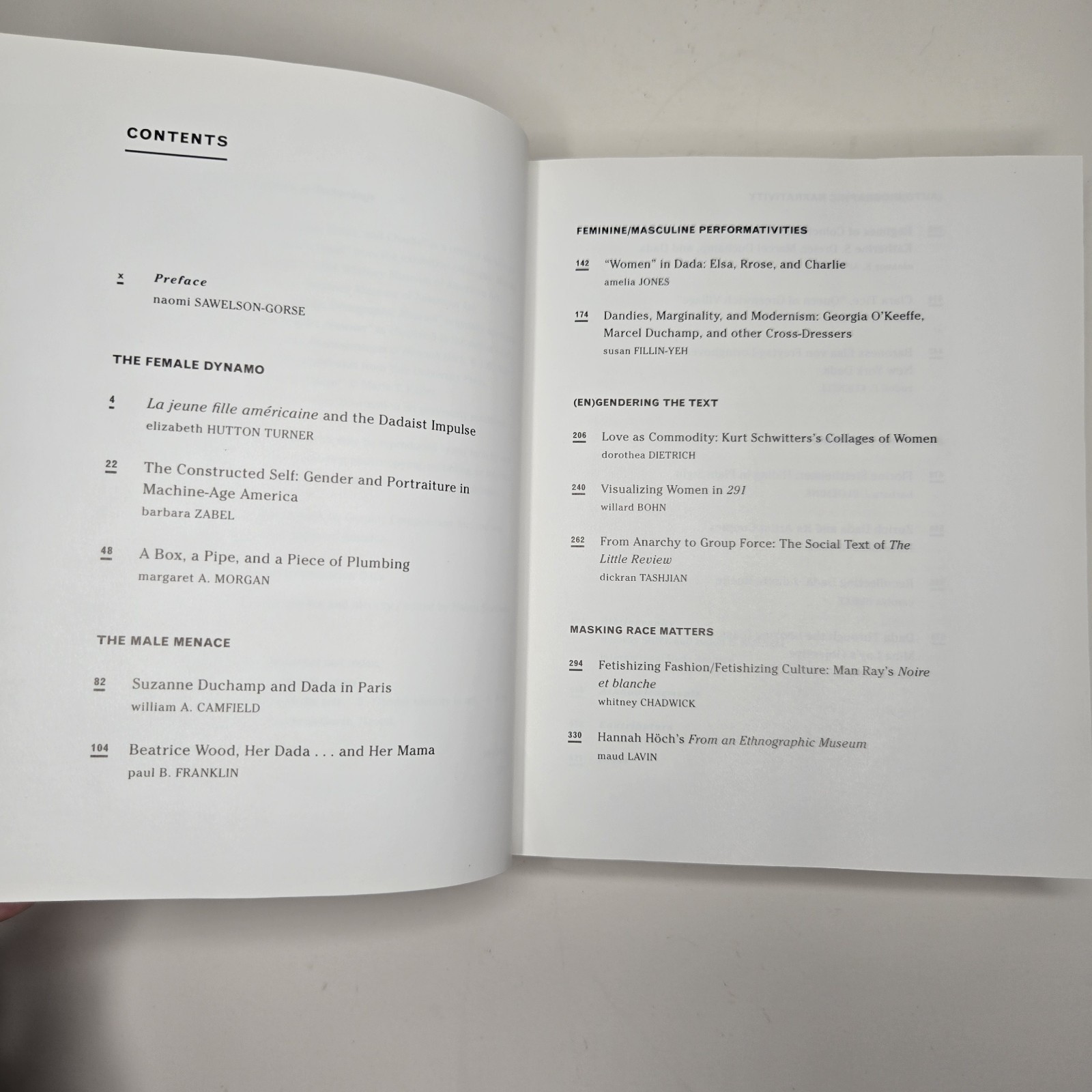 Women In DADA: Essays On Sex Gender & Identity (Sawelson-Gorse, Ed.) 1998 MIT HC