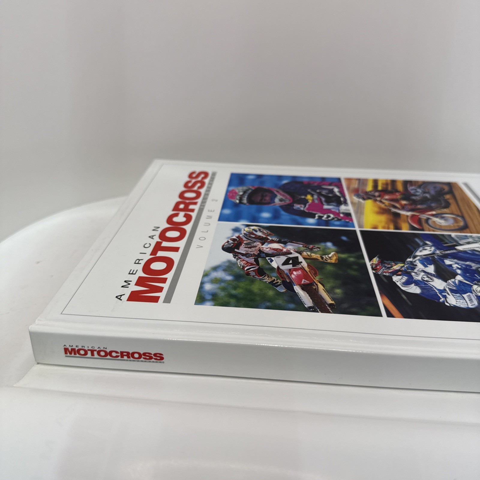 American Motocross Illustrated Simon Cudby Hardcover Fox Racing + Volume 2