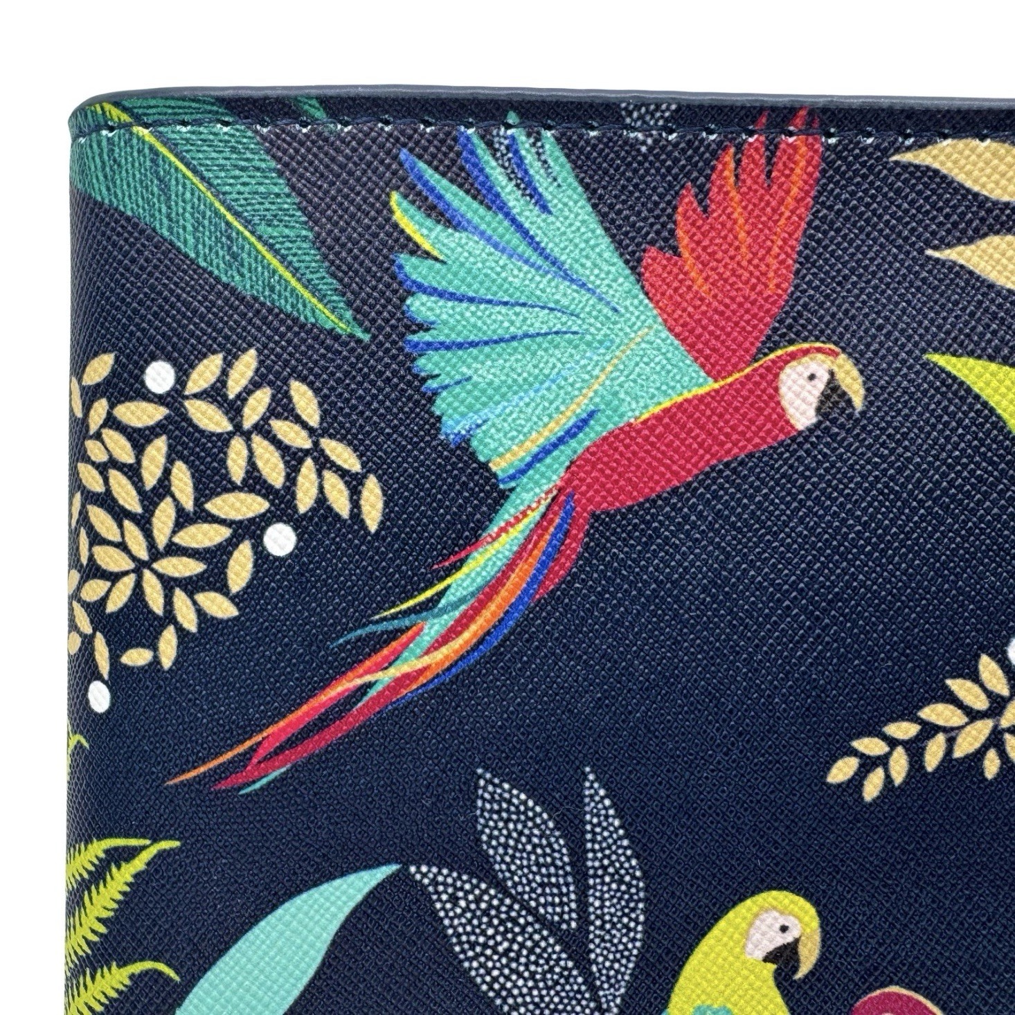Brand New Sara Miller London Designed Fabric Journal Tropical Parrots 160 Pages