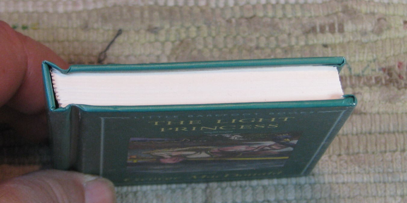 THE LIGHT PRINCESS by George MacDonald 1993 Mini First Barefoot Hardcover