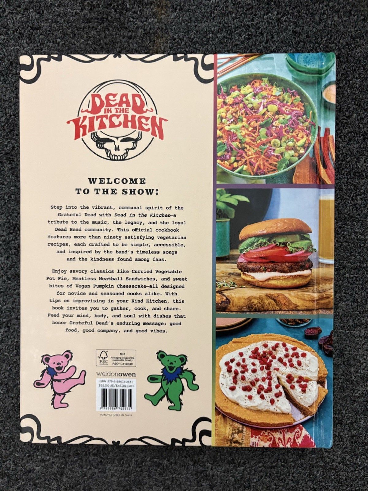Dead in the Kitchen: The Official Grateful Dead Cookbook See Description