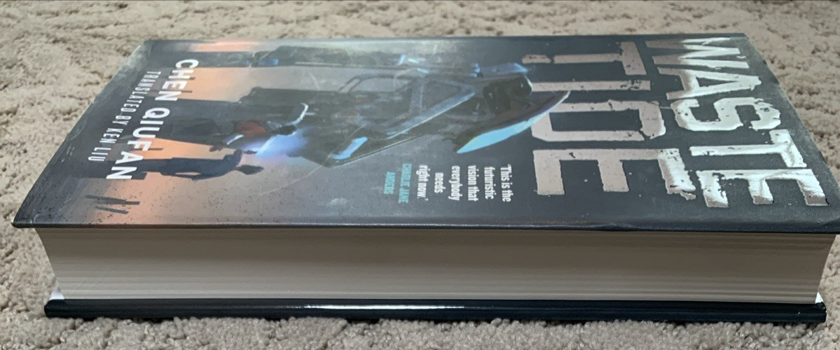 Waste Tide by Chen Quifan – Futuristic Sci-Fi Novel – Hardcover Book – NEW