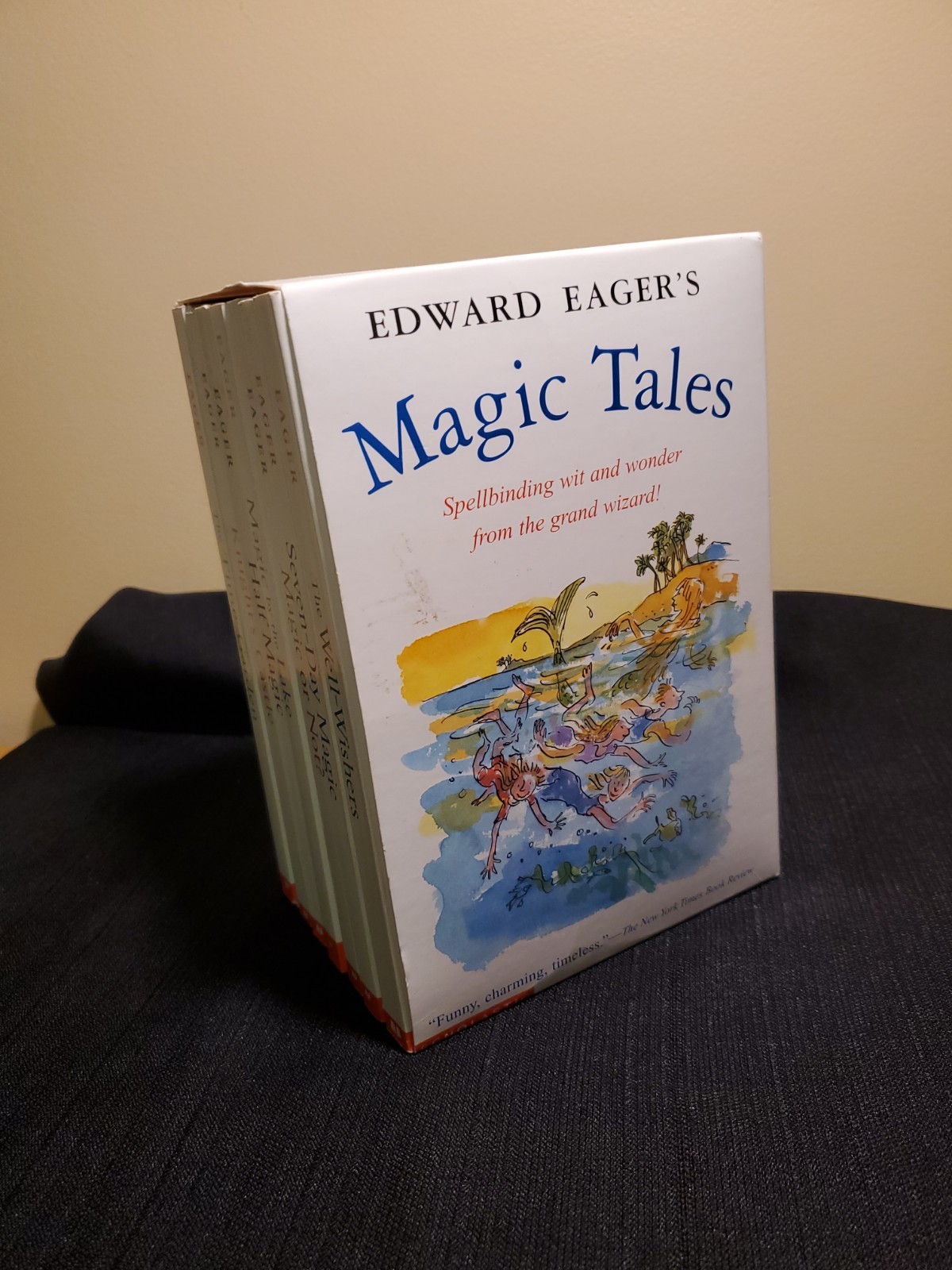 Edward Eager’s Magic Tales Box Set 7 Paperback Books W/ Slipcase Scholastic