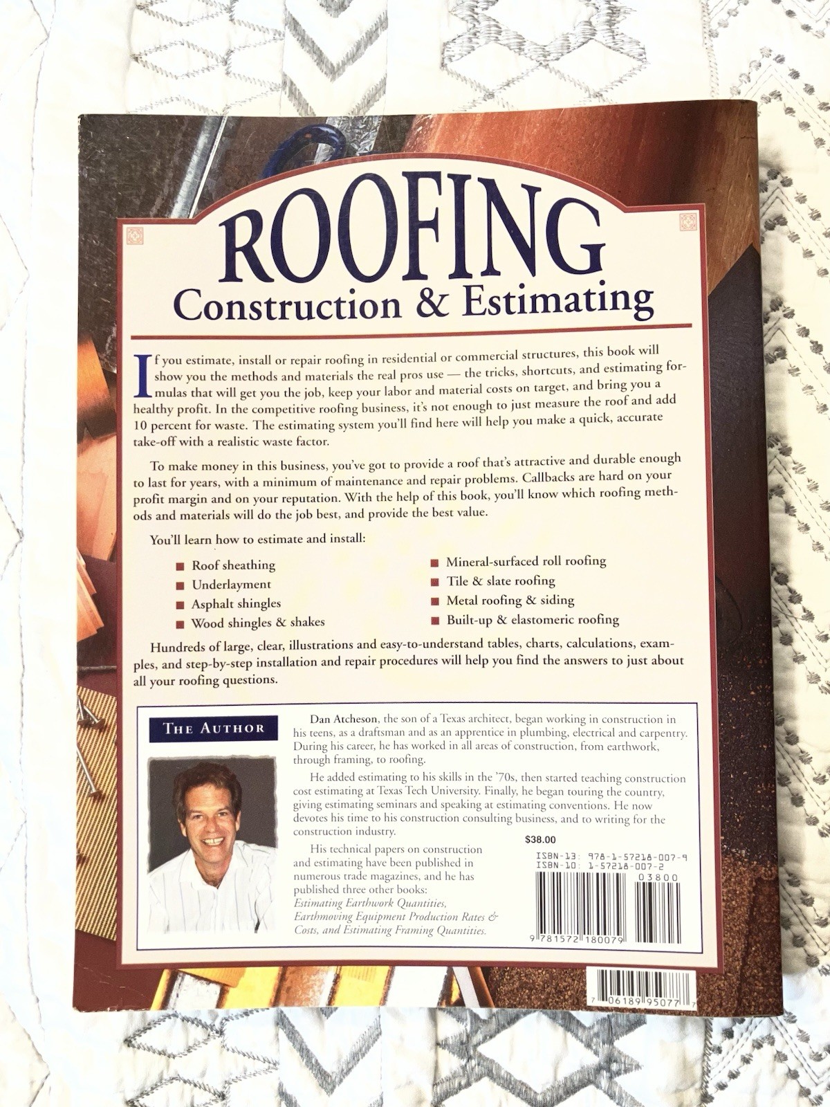 Roofing Construction and Estimating by Daniel Benn Atcheson Paperback
