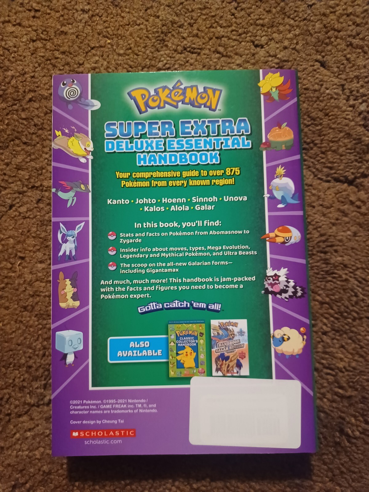 Pokemon Lot Coloring Book & Handbook Paperbacks Nintendo Scholastic 2020s Game