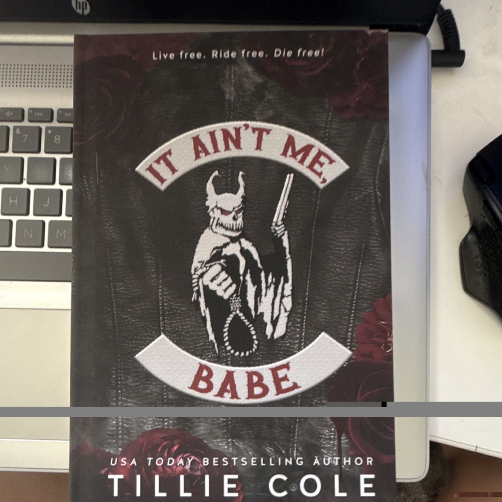 Tillie Cole It Ain’t Me, Babe Signed Hardcover Fiction Romance Outlaw MC Novel
