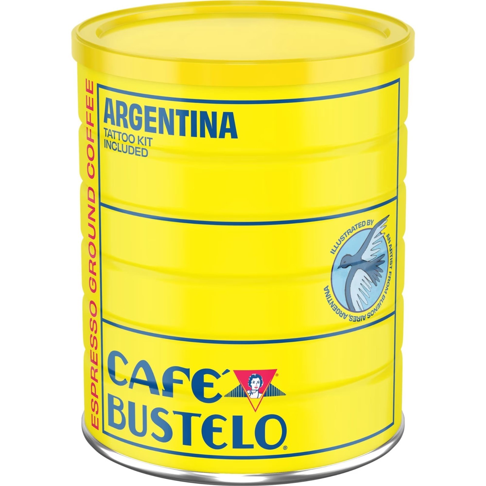 Cafe Bustelo Espresso Style Dark Roast Ground Coffee, 10 oz Can