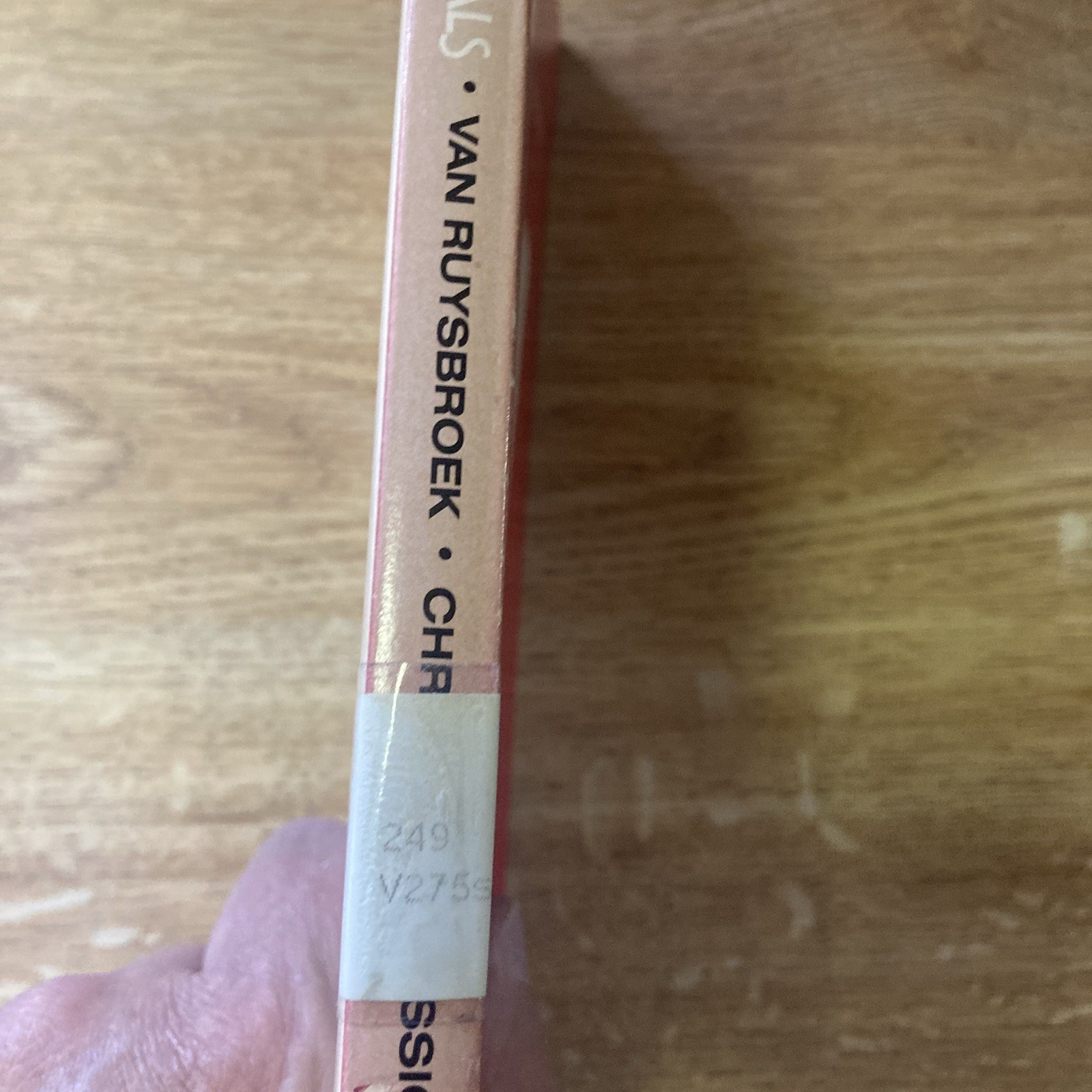 Eric Colledge Jan Van Ruysbroek The Spiritual Espousals (Paperback) Rare
