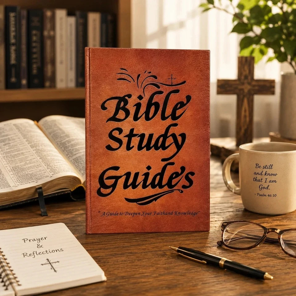 Christian Bible Study Journal Scripture Notes Prayer Reflection Devotional Book