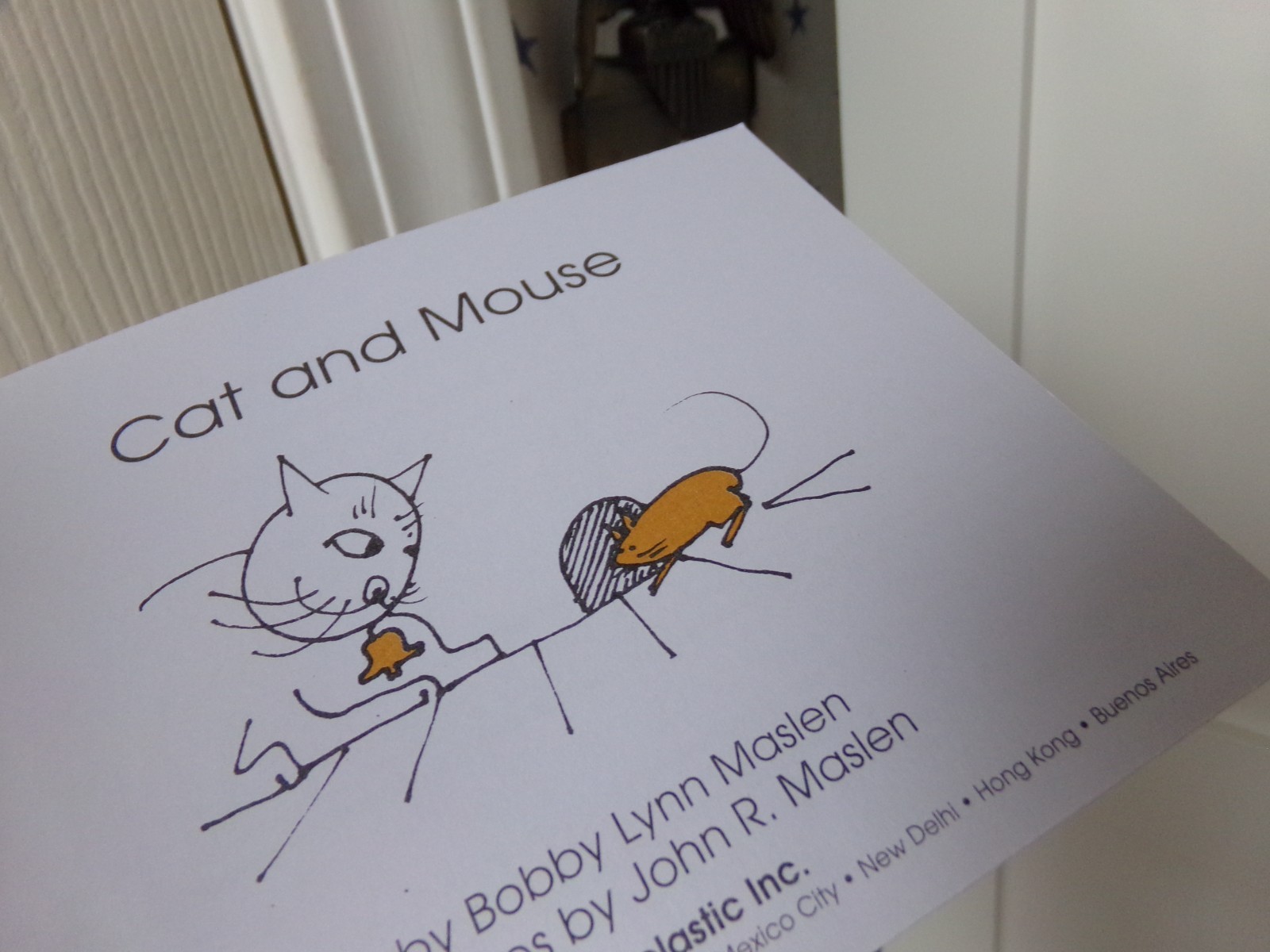 Bob Books Cat and Mouse Set 4 Book 3 ONE Replacement Book By Bobby Lynn Maslen $