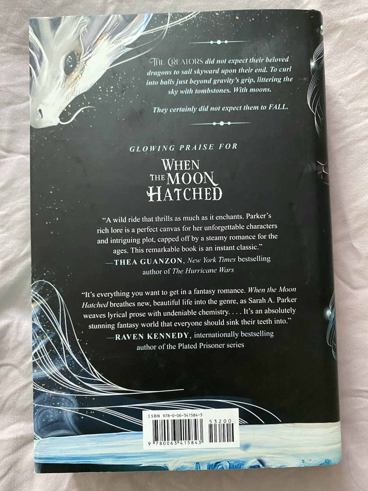 [Hardcover] When the Moon Hatched : A Novel by Sarah A. Parker (2024) Spredges