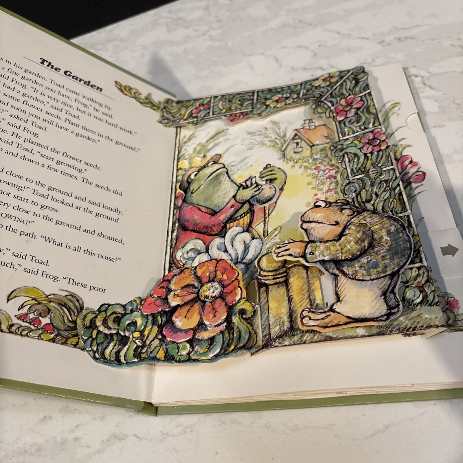 FIRST EDITION THE FROG AND TOAD POP-UP BOOK Arnold Lobel 1986