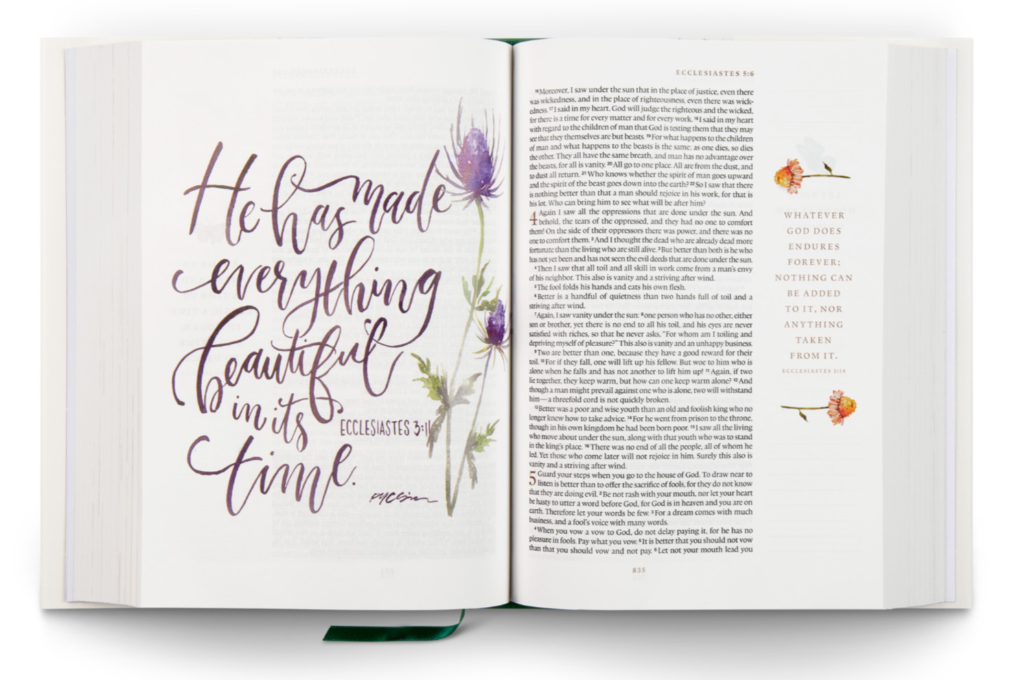 ESV Gracelaced Bible Journaling Edition Hardcover (Artwork by Ruth Chou Simons)