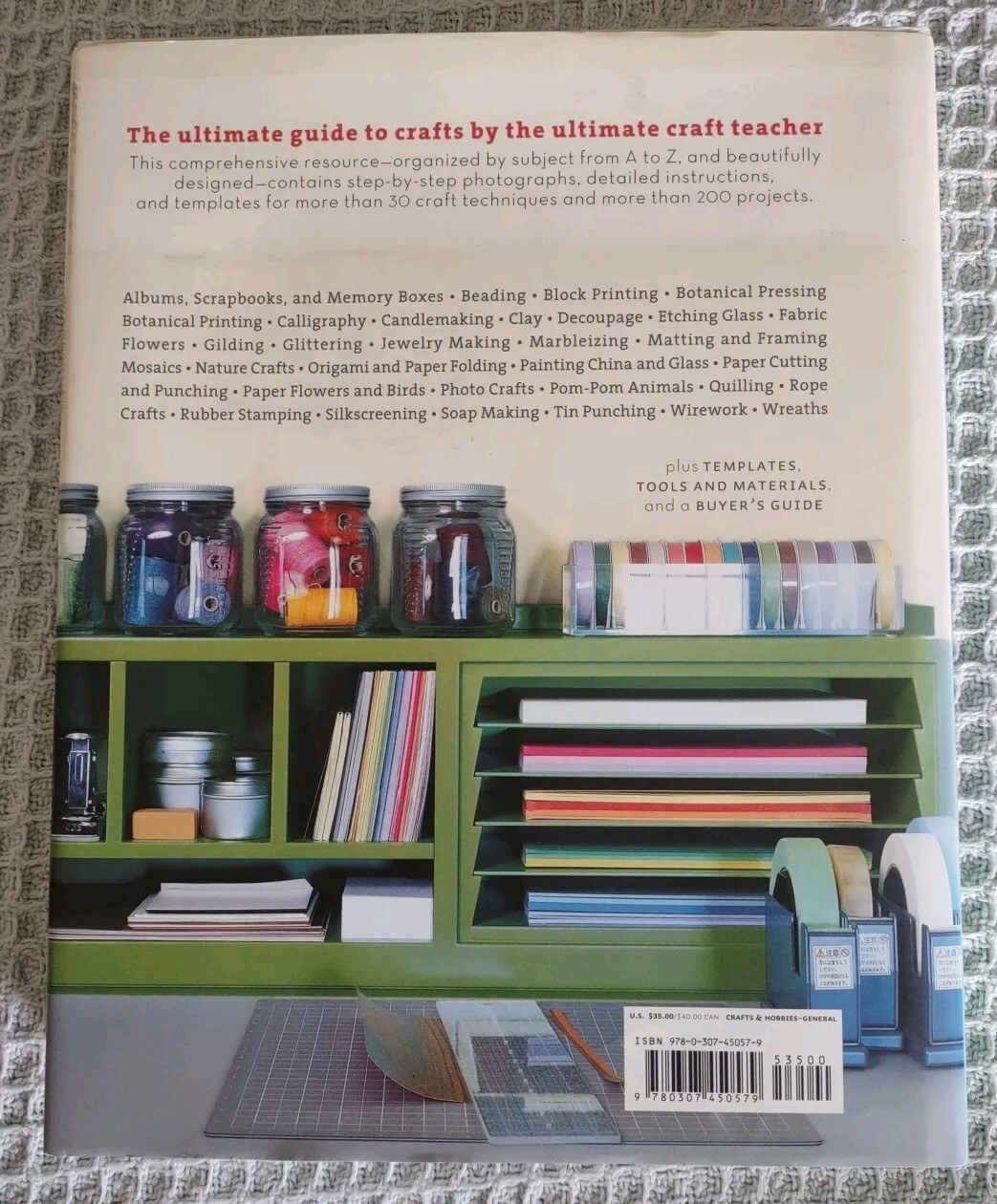 2009 First Edition Hardcover Book: Martha Stewart’s Encyclopedia Of Crafts