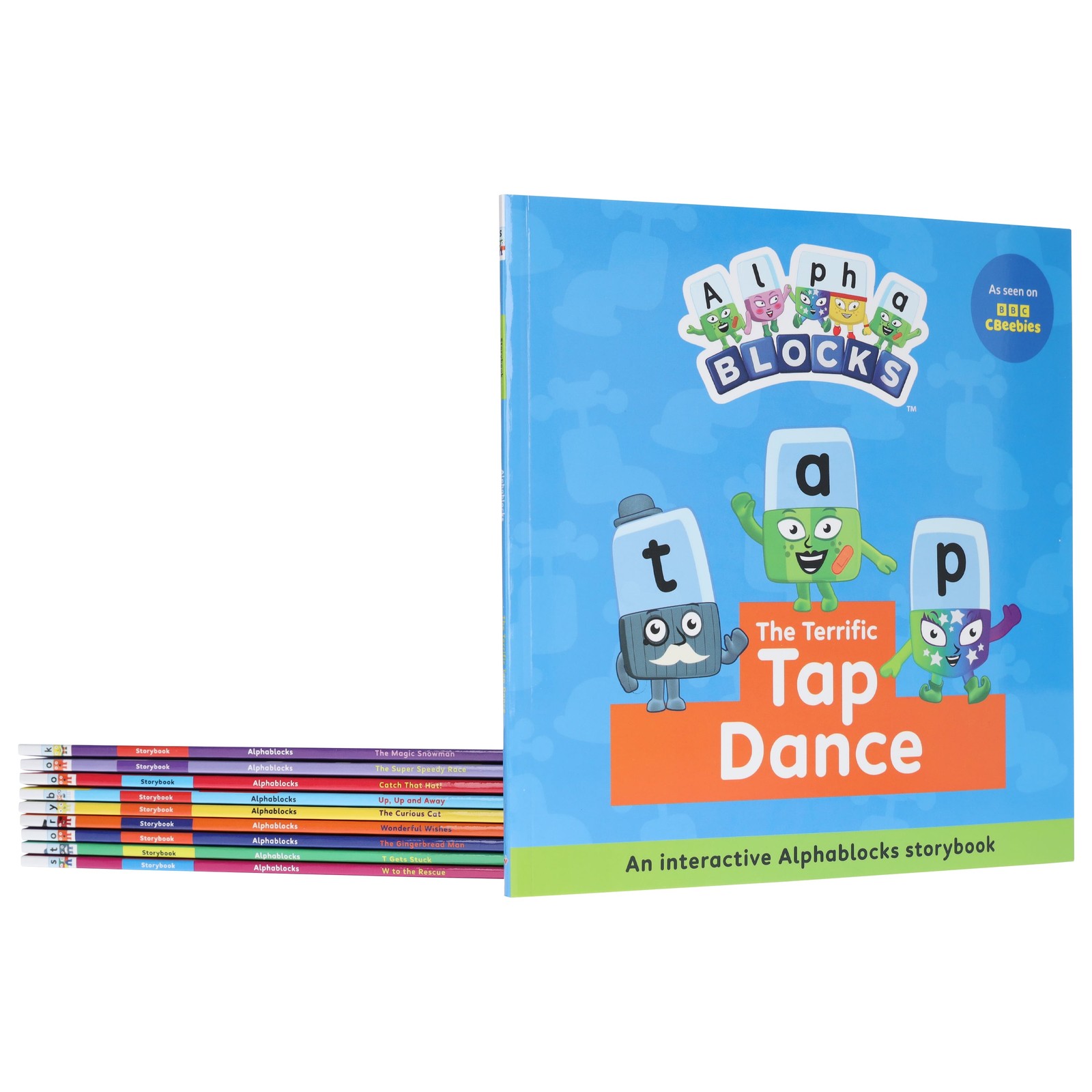 Alphablocks Read Together: Interactive 10 Picture Books Set – Ages 3-5 – PB
