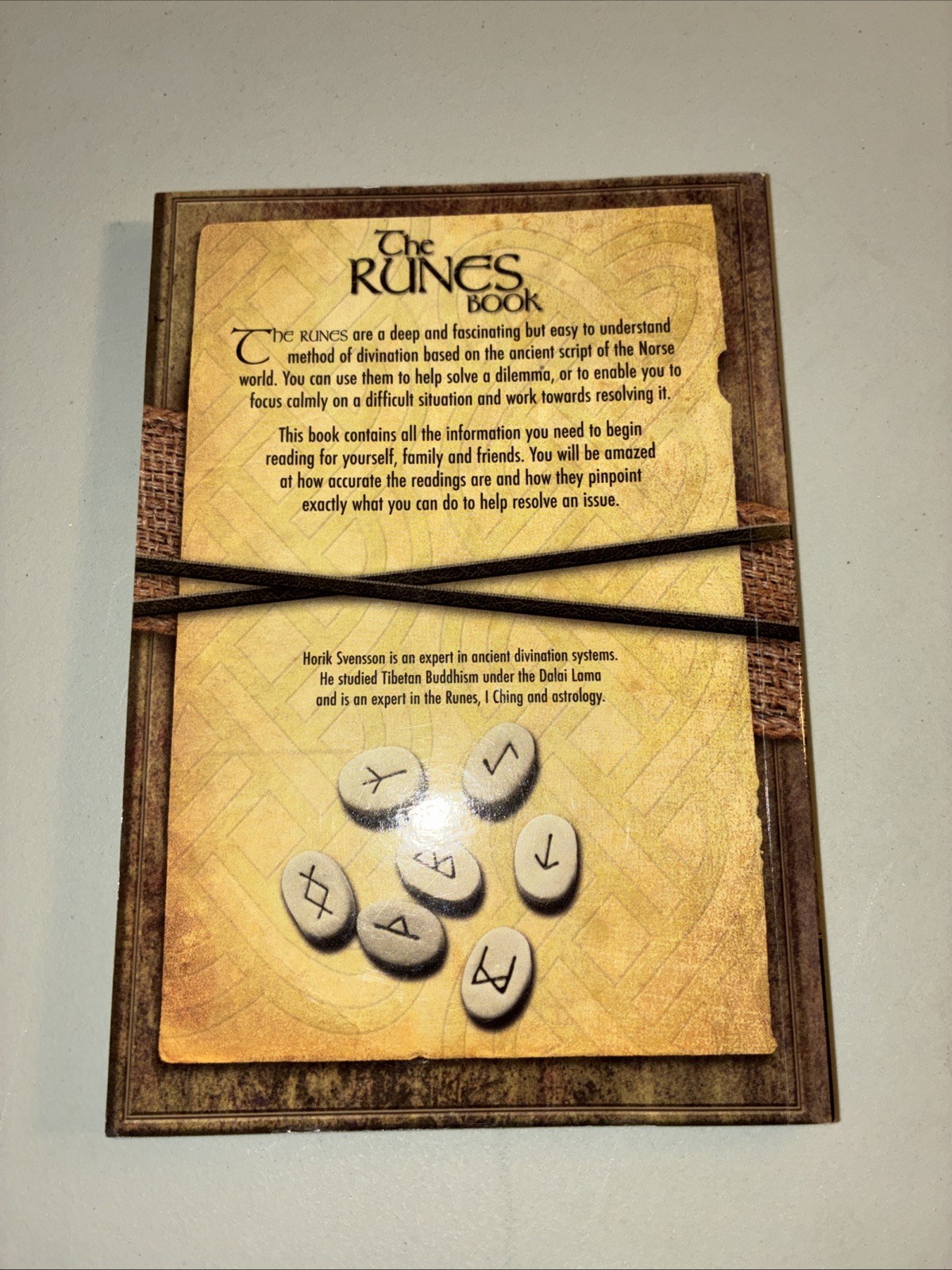 The Runes Book” by Horik Svensson Paperback 128 Pages