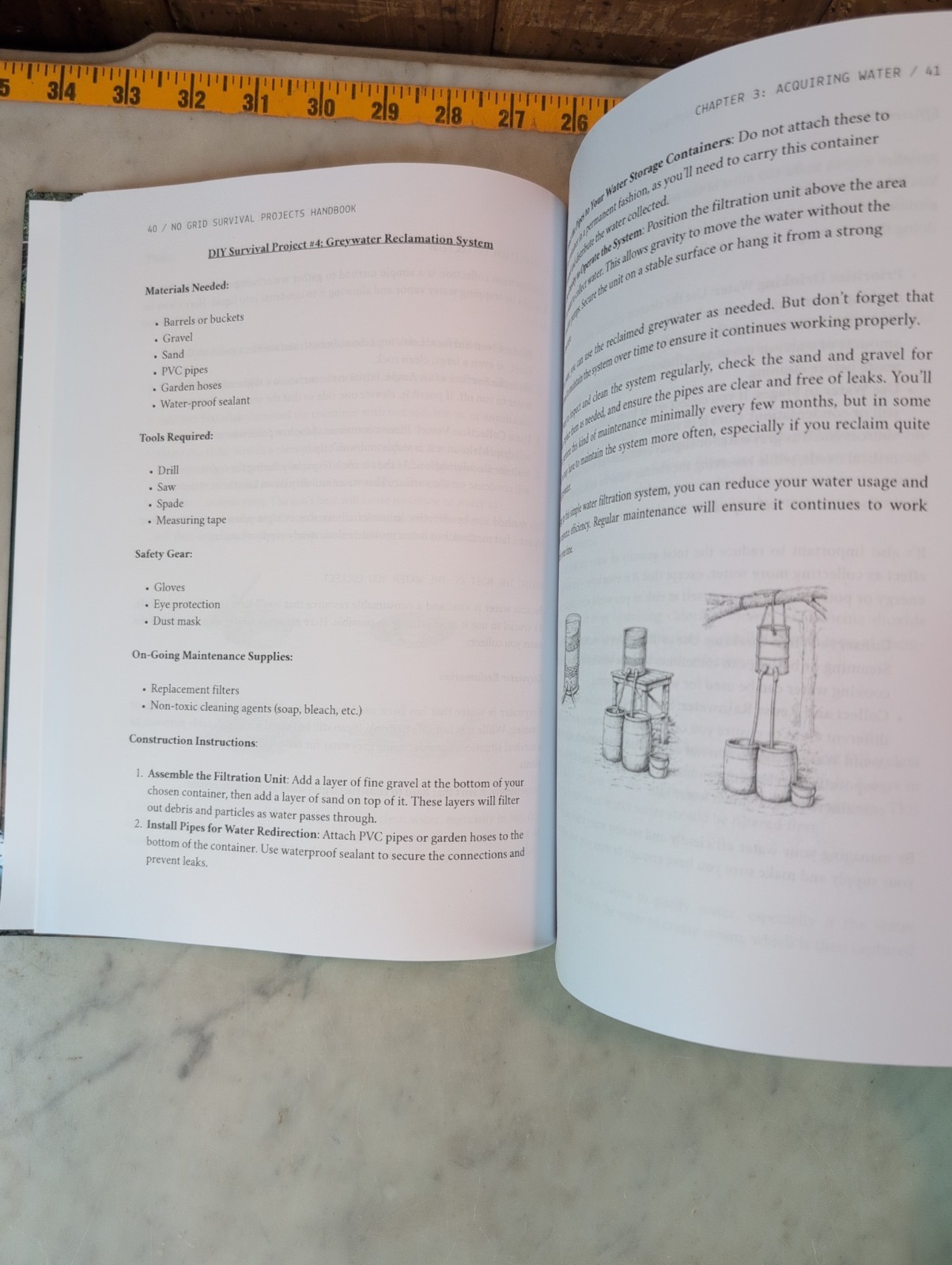 2026 No Grid Survival Projects Hardcover Hand Book Bob Duncan Complete DIY Guide