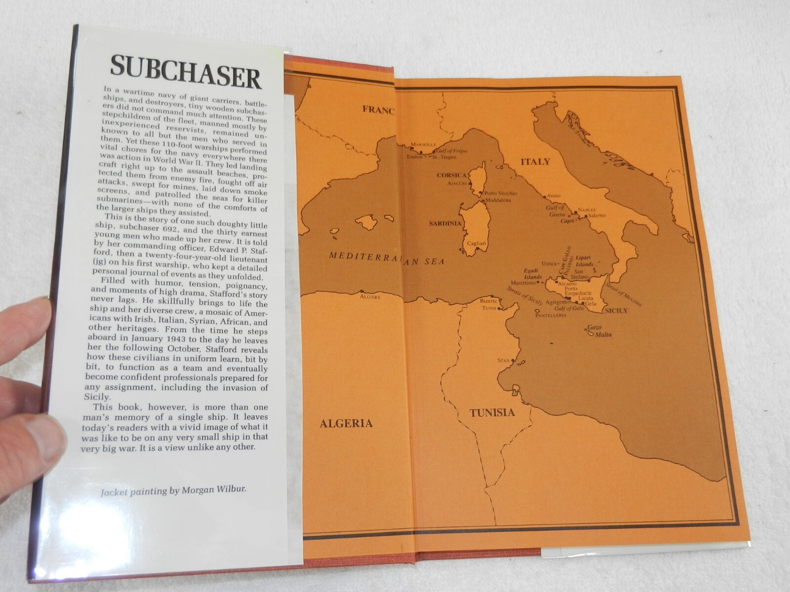 WW II 1943 Sicily Salerno Invasions & SC-692 Subchaser Captain “SUBCHASER”