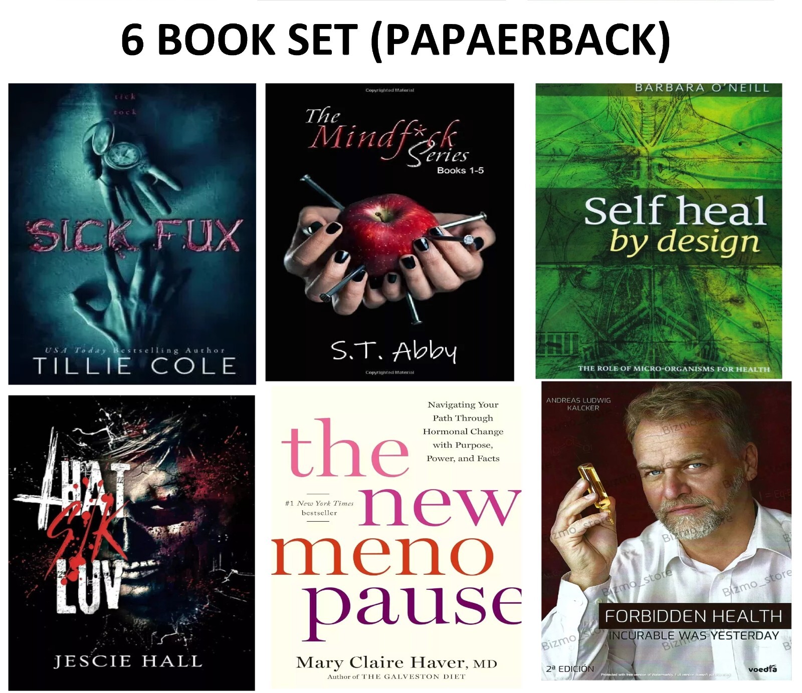.That Sik Luv & Sick Fux & Self Heal &Forbidden Health&New Menopaus (Paperback)